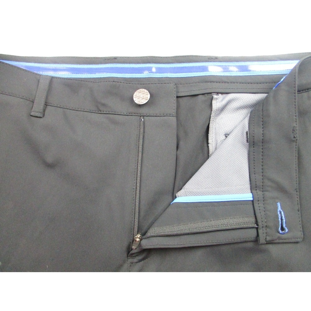 Twillory Pants Mens 36x30 Tailored Fit The Hustle Black Chino Performance Golf - Picture 2 of 14